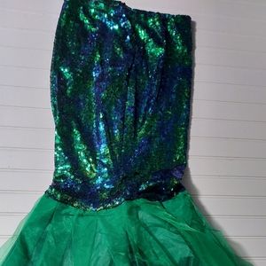 Mermaid tail skirt